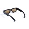 Унисекс сонцезащитные очки 13320 чёрные с коричневой линзой . Photo 3