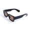 Унисекс сонцезащитные очки 13320 чёрные с коричневой линзой . Photo 1