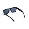 Унісекс сонцезахисні окуляри 13323 чорні з чорною лінзою 