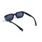 Унисекс сонцезащитные очки 13324 чёрные с чёрной линзой . Photo 3