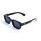 Унисекс сонцезащитные очки 13324 чёрные с чёрной линзой . Photo 1