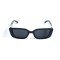 Унисекс сонцезащитные очки 13326 чёрные с чёрной линзой . Photo 2