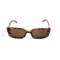 Унисекс сонцезащитные очки 13329 леопардовые с коричневой линзой . Photo 2