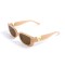 Унісекс сонцезахисні окуляри 13330 коричневі з коричневою лінзою . Photo 1