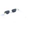 Унисекс сонцезащитные очки 13331 белые с чёрной линзой . Photo 3