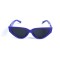 Унисекс сонцезащитные очки 13334 синие с чёрной линзой . Photo 2
