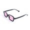 Унисекс сонцезащитные очки 13344 чёрные с розовой линзой . Photo 1