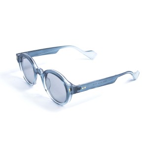 Унісекс сонцезахисні окуляри 13350 сірі з сірою лінзою 