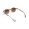 Унісекс сонцезахисні окуляри 13351 коричневі з коричневою лінзою . Photo 3