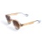 Унисекс сонцезащитные очки 13351 коричневые с коричневой линзой . Photo 1