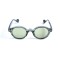Унісекс сонцезахисні окуляри 13352 зелені з зеленою лінзою . Photo 2