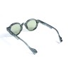 Унисекс сонцезащитные очки 13352 зелёные с зелёной линзой 