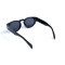 Унісекс сонцезахисні окуляри 13353 чорні з чорною лінзою . Photo 3