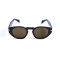 Унісекс сонцезахисні окуляри 13354 чорні з коричневою лінзою . Photo 2