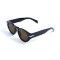 Унісекс сонцезахисні окуляри 13354 чорні з коричневою лінзою . Photo 1