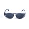 Унісекс сонцезахисні окуляри 13355 сірі з чорною лінзою . Photo 2