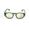 Унісекс сонцезахисні окуляри 13356 зелені з зеленою лінзою . Photo 2