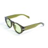 Унісекс сонцезахисні окуляри 13356 зелені з зеленою лінзою 