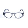 Унисекс сонцезащитные очки 13357 серые с прозрачной линзой 