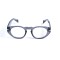 Унісекс сонцезахисні окуляри 13357 сірі з прозорою лінзою . Photo 2