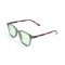 Унісекс сонцезахисні окуляри 13358 бежеві з коричневою лінзою . Photo 1