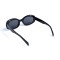 Унисекс сонцезащитные очки 13372 чёрные с чёрной линзой . Photo 3