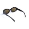 Унисекс сонцезащитные очки 13373 чёрные с коричневой линзой . Photo 3