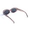 Унисекс сонцезащитные очки 13374 коричневые с чёрной линзой . Photo 3