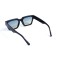 Унисекс сонцезащитные очки 13382 чёрные с темно-синий градиент линзой . Photo 3