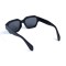 Унісекс сонцезахисні окуляри 13386 чорні з чорною лінзою . Photo 3