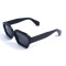 Унисекс сонцезащитные очки 13386 чёрные с чёрной линзой . Photo 1