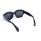 Унисекс сонцезащитные очки 13387 чёрные с чёрной линзой . Photo 3