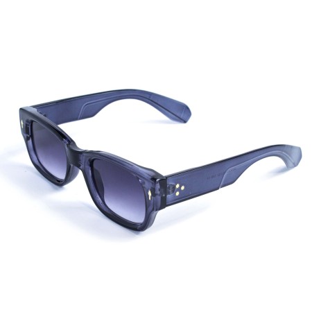 Унісекс сонцезахисні окуляри 13388 сині з синьою лінзою 