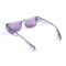 Унисекс сонцезащитные очки 13389 серые с розовой линзой . Photo 3