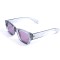 Унисекс сонцезащитные очки 13389 серые с розовой линзой . Photo 1