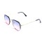 Унісекс сонцезахисні окуляри 13403 золоті з фіолетовою градієнт лінзою . Photo 1