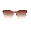 Женские сонцезащитные очки 10835 с коричневой линзой 