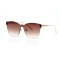 Женские сонцезащитные очки 10835 с коричневой линзой . Photo 1