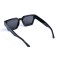 Унісекс сонцезахисні окуляри 13413 чорні з чорною лінзою . Photo 3
