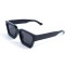 Унисекс сонцезащитные очки 13413 чёрные с чёрной линзой . Photo 1