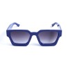 Унісекс сонцезахисні окуляри 13414 сині з темно-синьою лінзою 