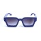 Унисекс сонцезащитные очки 13414 синие с темно-синий линзой . Photo 2