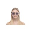 Жіночі сонцезахисні окуляри 10837 з чорною лінзою 