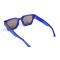 Унисекс сонцезащитные очки 13416 синие с коричневой линзой . Photo 3