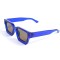 Унисекс сонцезащитные очки 13416 синие с коричневой линзой . Photo 1