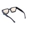Унисекс сонцезащитные очки 13418 чёрные с коричневой линзой . Photo 3