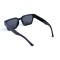 Унисекс сонцезащитные очки 13419 чёрные с чёрной линзой . Photo 3