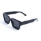 Унисекс сонцезащитные очки 13419 чёрные с чёрной линзой . Photo 1