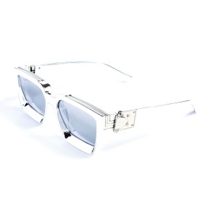 Унісекс сонцезахисні окуляри 13420 сірі з сірою лінзою 