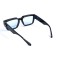 Унисекс сонцезащитные очки 13421 чёрные с синей линзой . Photo 3